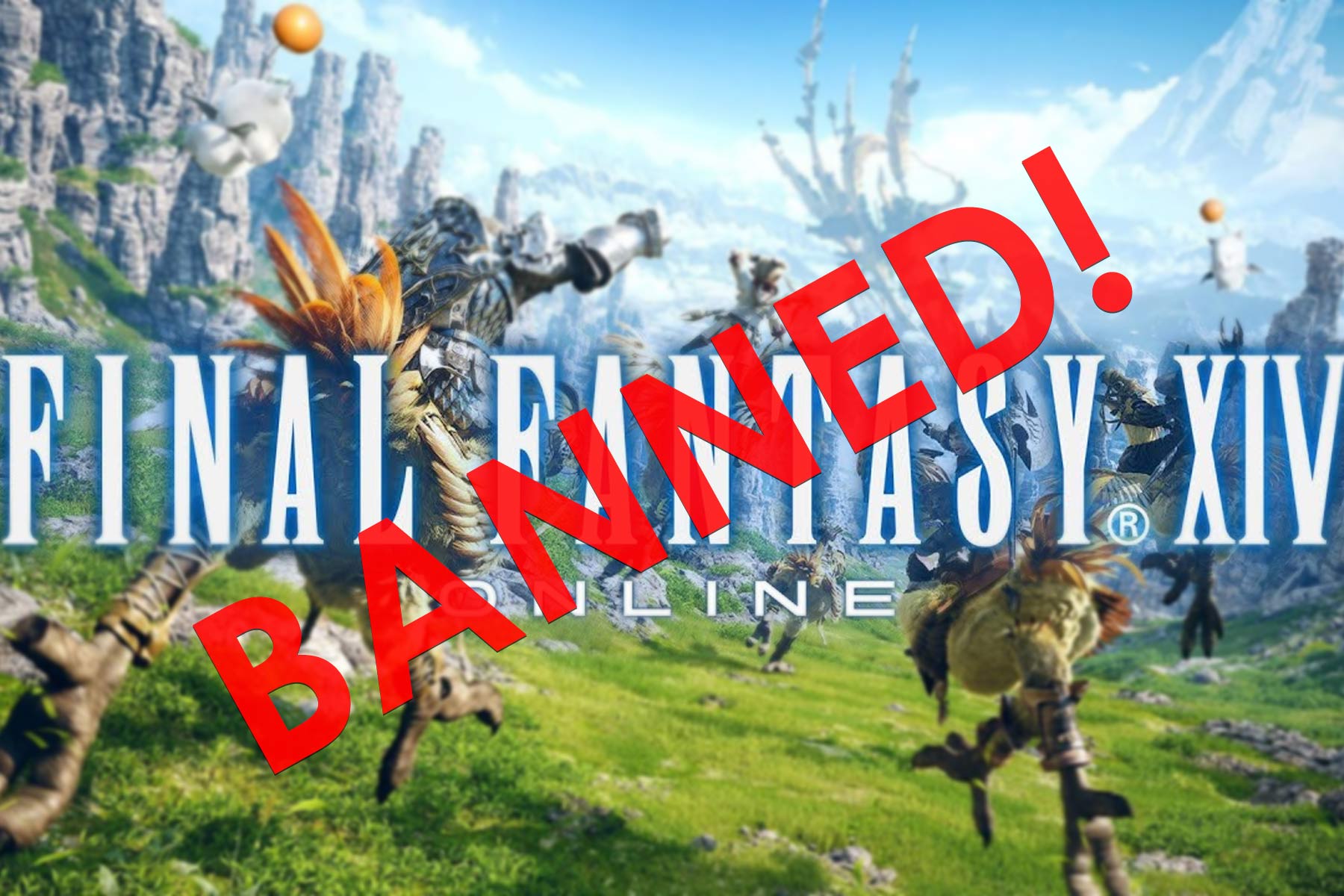 final fantasy 14 banned