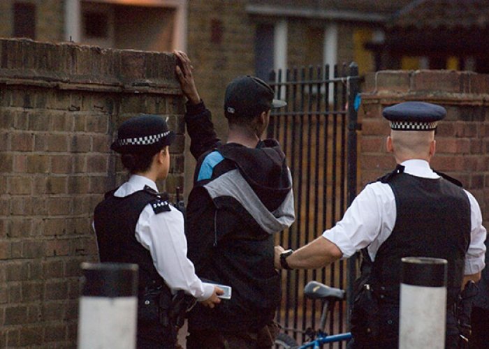 stop and search metropolitan police london